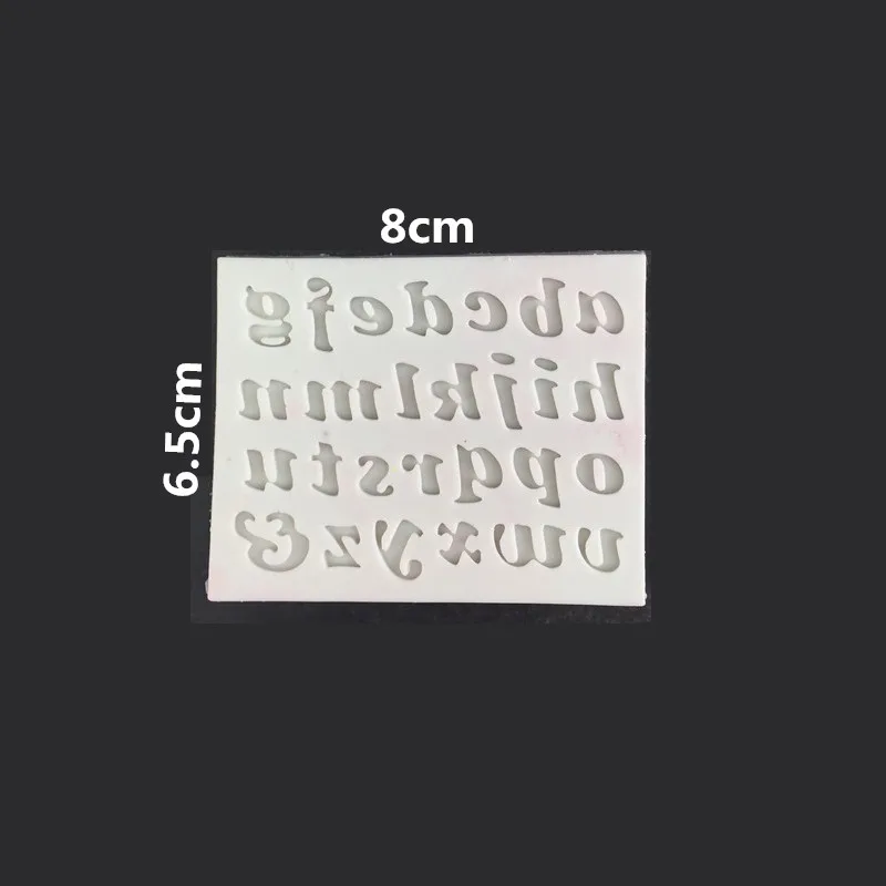 3 шт./компл. английская одежда с буквами и цифрами силиконовые формы для тортов