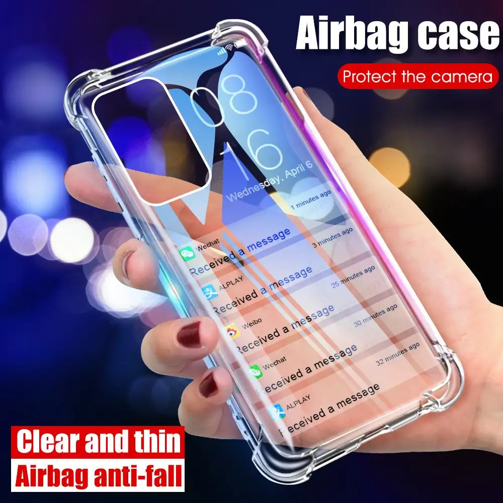 Soft TPU Case for Samsung Galaxy M52 5G m32 a22 a52 a72 a32 a82 a51 a50 a30 s case Clear silicone cover s21 ultra s20 fe case