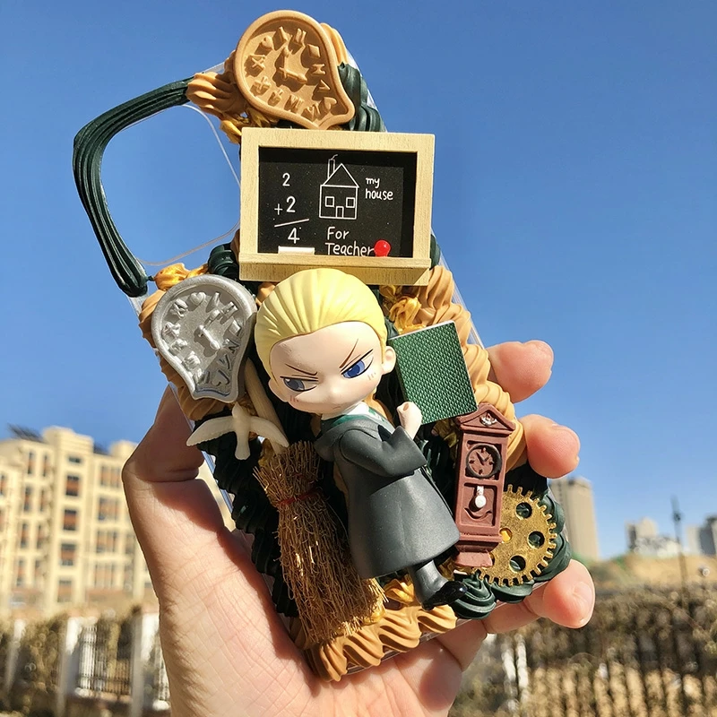 Чехол ручной работы для iPhone 13 pro max Kawaii Magic Girl iP11 12 mini индивидуальный чехол телефона