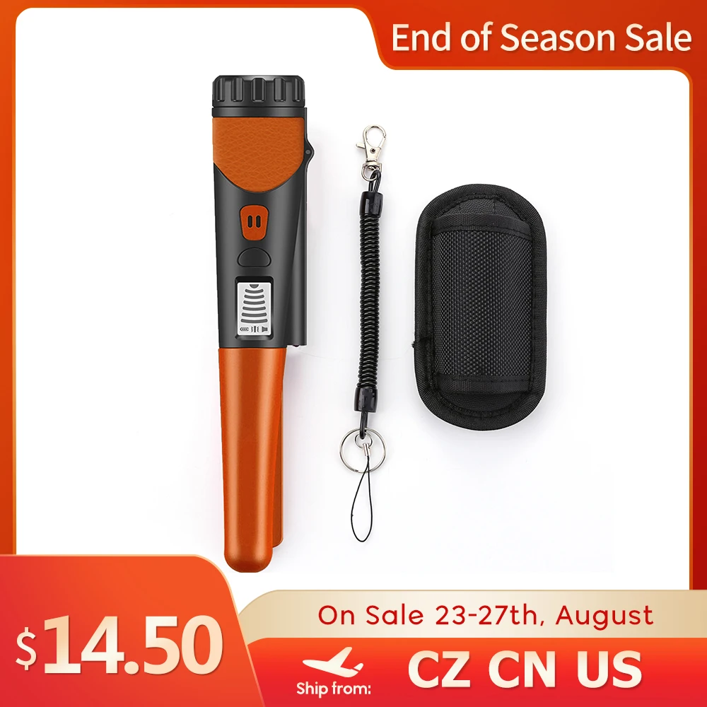 Ручной Pinpointer металлоискатель Pinpoint полностью водонепроницаемый ручной детектор