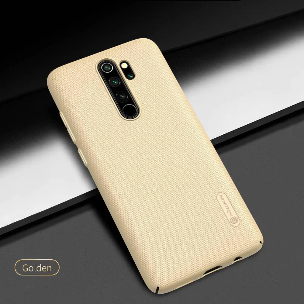 Для Xiaomi Redmi Note 8T 8 7 6 5 Pro чехол Nillkin суперматовая защитная задняя крышка для Xiaomi Redmi Note 8T 8 7 6 5 Pro 4X чехол - Цвет: Золотой