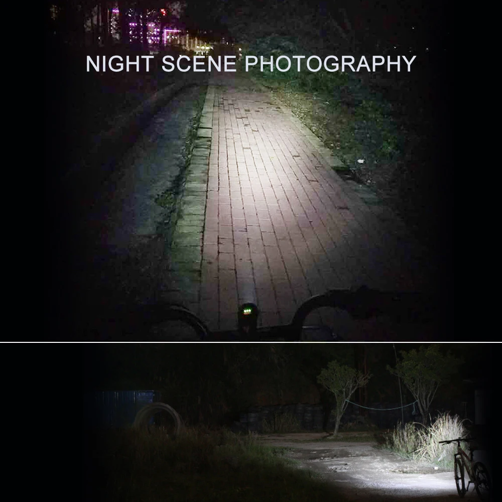 5 светодиодных головных фонарей для горного велосипеда + задний фонарь езды на