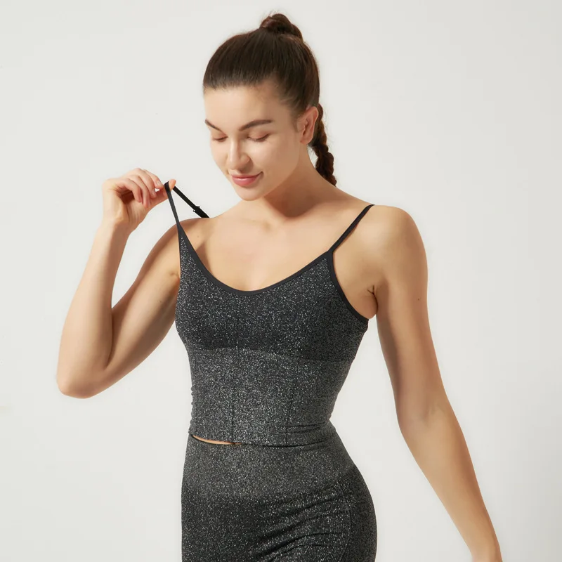 

Women's Seamless Yoga Set Sportswear Sports Bra+Leggings Fitness Pants Gym Running Suit Exercise Clothing Athletic New 2 Pieces