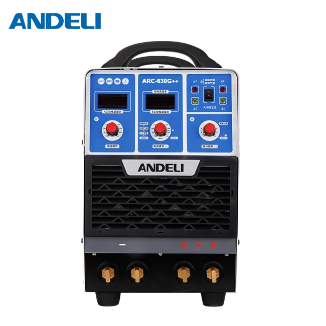 

ANDELI ARC-630G++ portable single phase double bit four modules gouging/butt-joint/mma arc multifunction welding machine