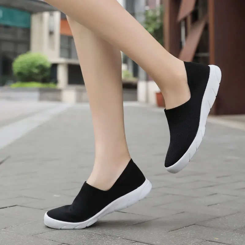 MWY женские туфли на плоской подошве мягкие легкие носки кроссовки Dames Schoenen