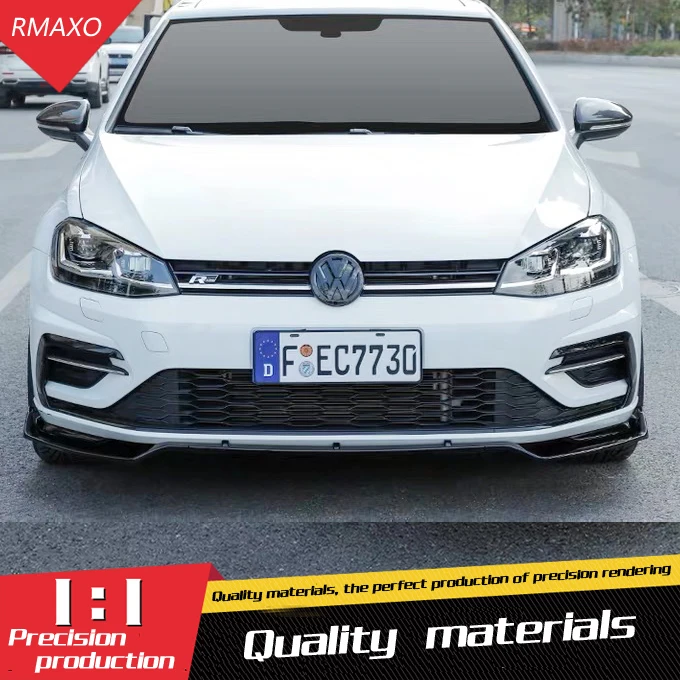 Задний спойлер для Golf 7 5G TI 2016-18 VW R GTD ABS задний бампер | Автомобили и мотоциклы