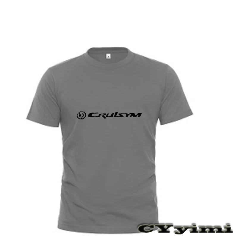 

For SYM CRUISYM 300 cruisym300 T Shirt Men New LOGO T-shirt 100% Cotton Summer Short Sleeve Round Neck Tees Male