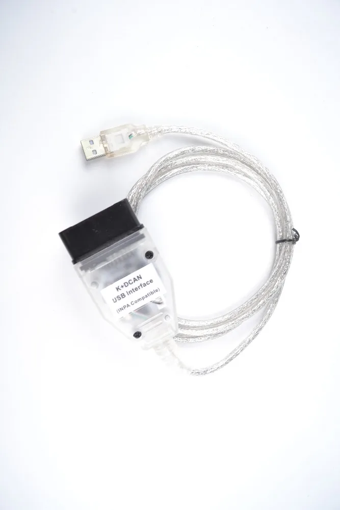 Автомобильный диагностический инструмент INPA K + CAN DCAN кабель OBD USB интерфейс для BMW