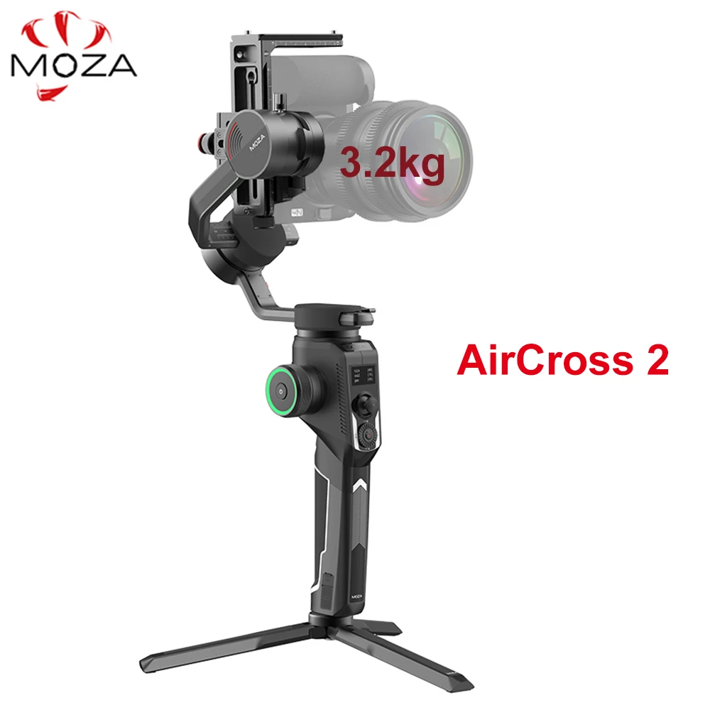 

Moza Aircross 2 3-осевой стабилизатор для камеры Steadycam для Sony A6300 Panasonic GH5 GH4 Canon EOS Pk Zhiyun Crane