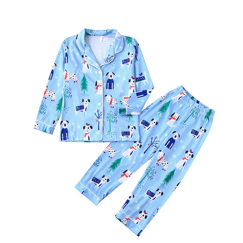 Новогодние Семейные рождественские пижамы одинаковые комплекты для семьи