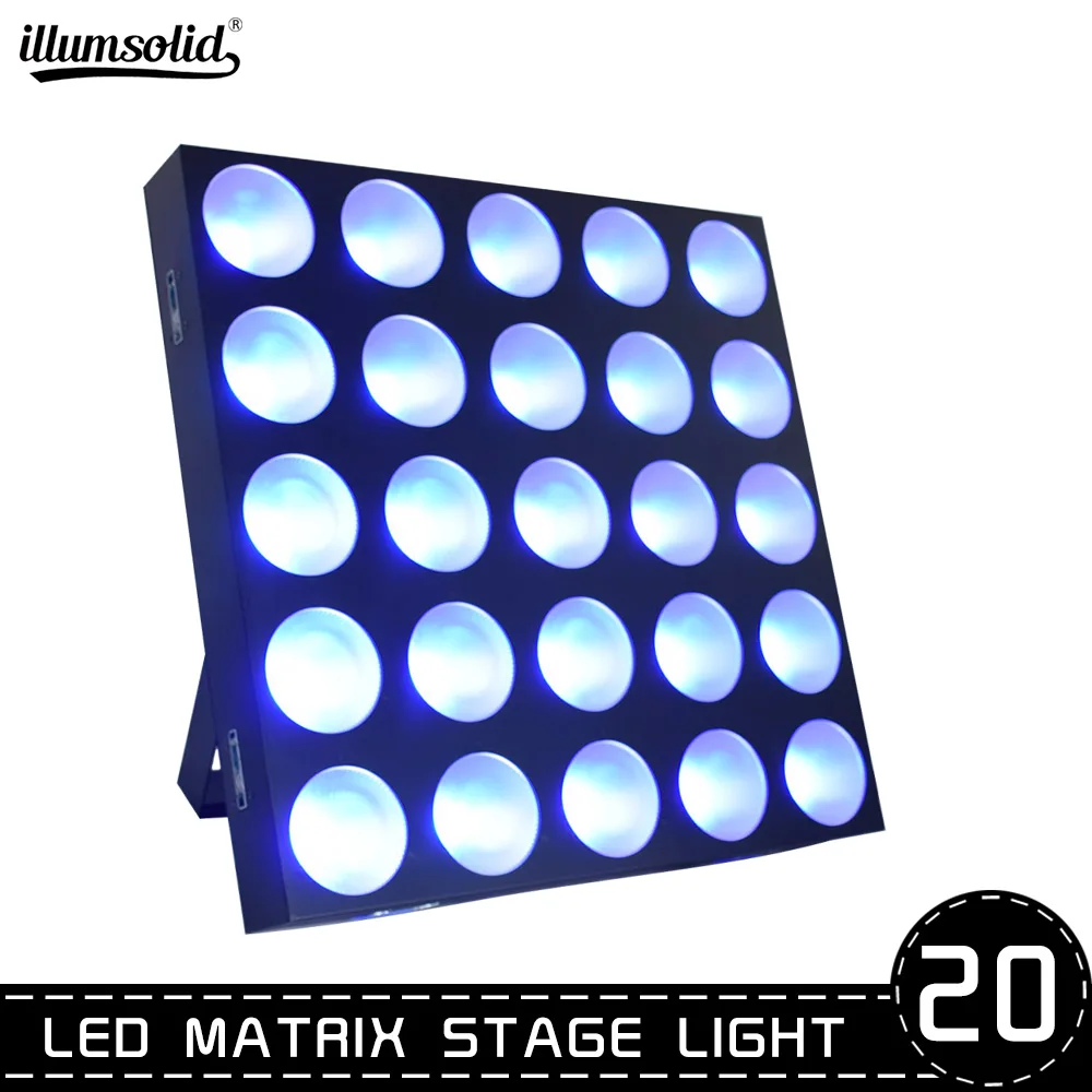 Профессиональное сценическое освещение 10 Вт RGB 3 в 1 DMX светодиодная матрица