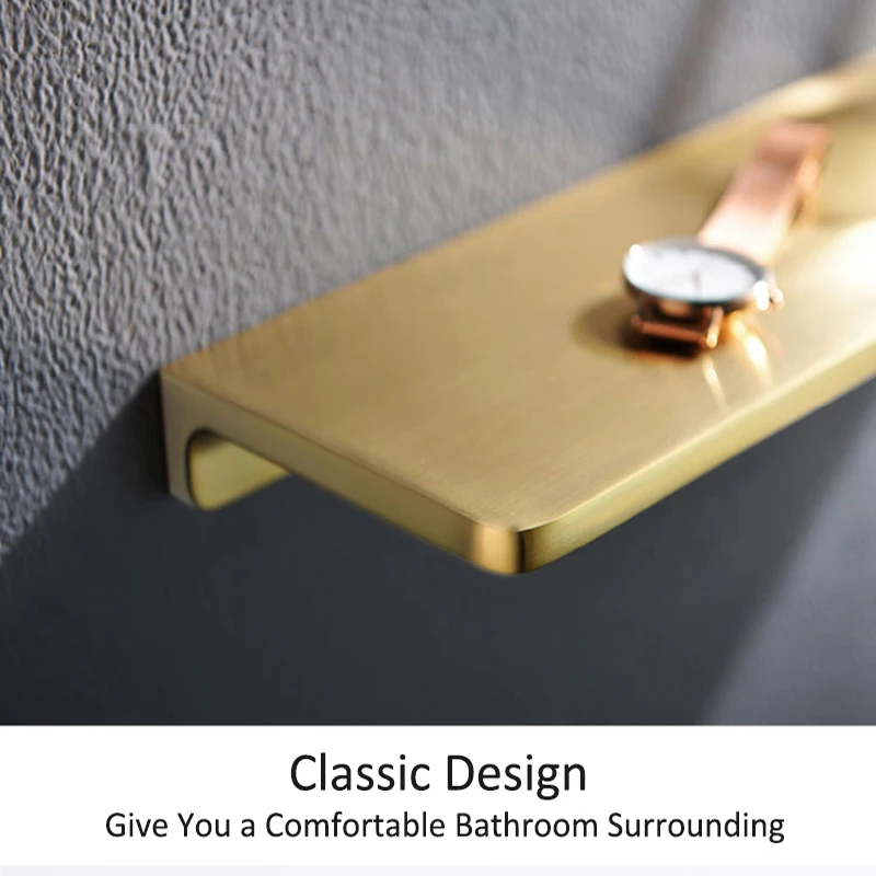 1 шт. полка для ванной комнаты из цельного цинкового сплава держатель шампуня