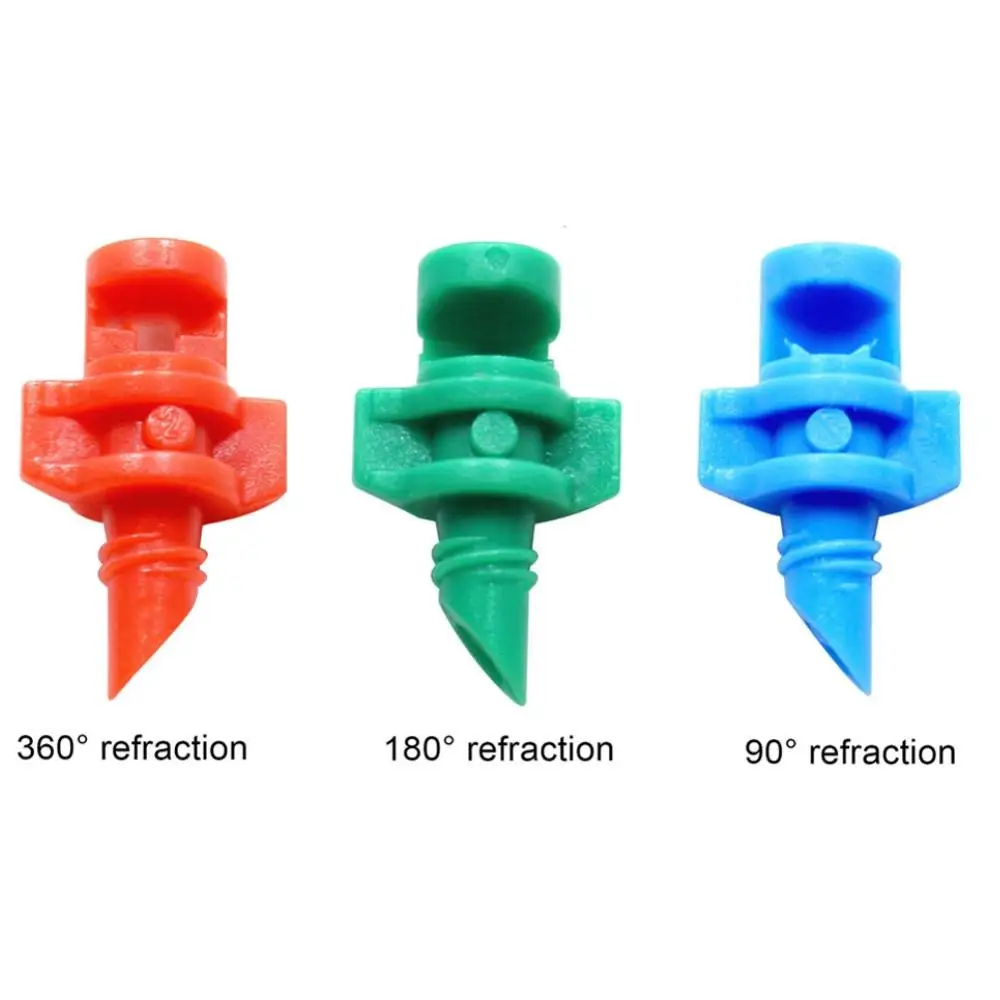 100 шт. насадка распылитель для газона гидропонного и аэропонного распыления воды