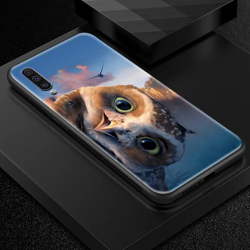 H135 Закаленное Стекло чехол для samsung Galaxy A10 A20 A30 A40 A50 A70 A80 A6S A8S J4 плюс M10 M20 M30 S9 S10+ рисунок животных Чехлы - Цвет: H135
