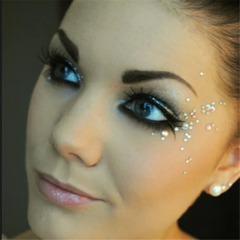 Новые Стразы наклейки для татуировок s Body DIY клей лица драгоценности Временные
