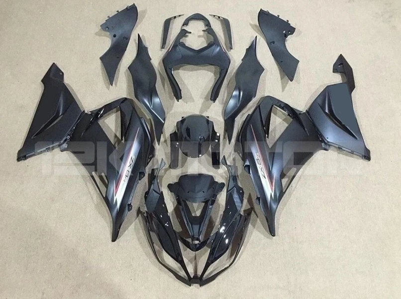 

4 подарка Новый ABS мотоцикл полный обтекатель комплект подходит для Kawasaki Ninja ZX-6R 636 2013 2014 2015 2016 2017 набор тела матовый черный