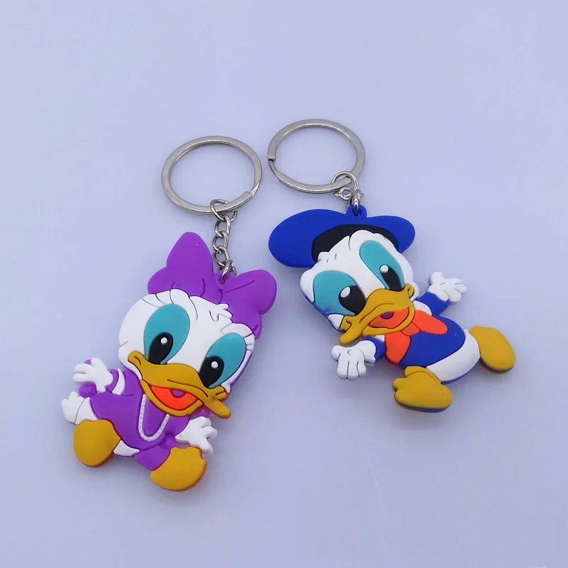 Брелок Disney Микки Маус Аниме Фигурка Минни Стич Дональд Дак Дейзи Винни брелок для