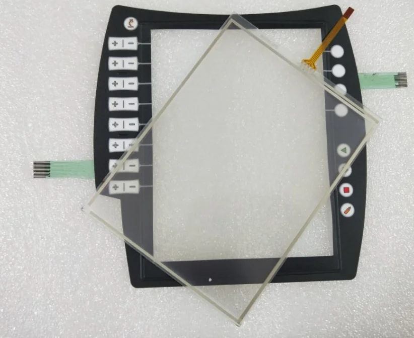 Абсолютно Новый сенсорный экран дигитайзер и кнопочная кнопка для kuka C4 00-168-334