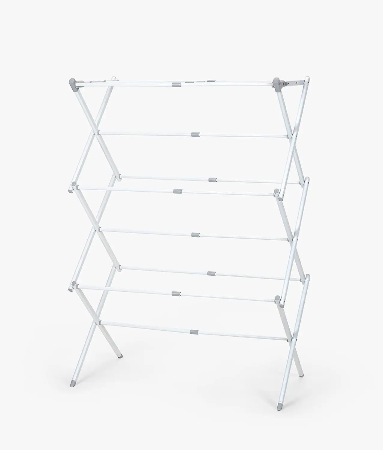 Adjustable White Креативная Регулируемая Вешалка для одежды, напольная Портативная Складная сушилка для одежды - Цвет: Adjustable White