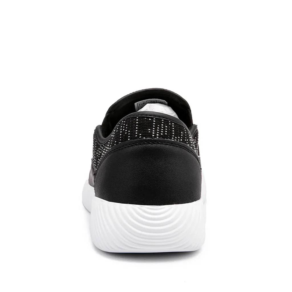 

SAGACE mens big size slip on sneakers vulcanized shoes casual shoes non-slip fashion men sneakers mesh flats sport footware