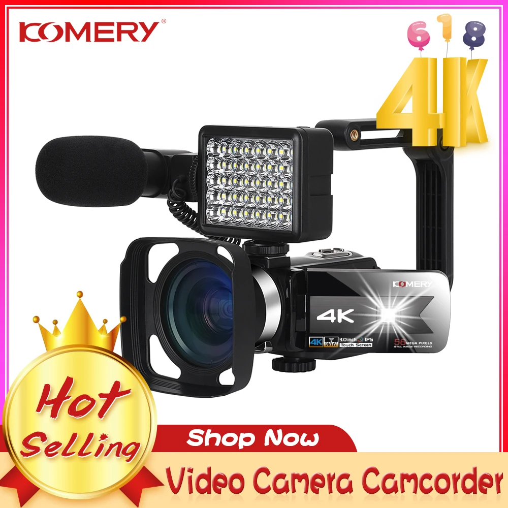 KOMERY 2021 Лидер продаж на тонкоплёночных транзисторах 4K Wi Fi Ночное видение 56MP