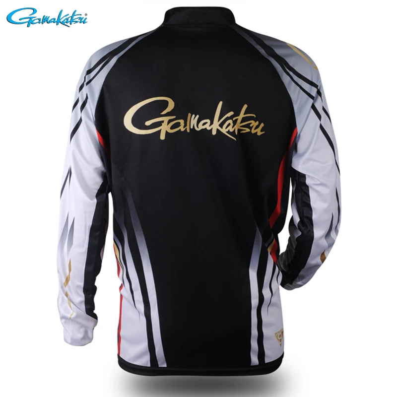 2021 Gamakatsu Clothing Long Sleeve Fishing Clothes Outdoor Sprots Sunscreen Breathable Ultrathin Summer Anti-UV Shirt | Спорт и
