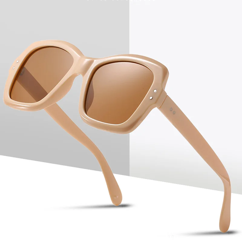 

Солнцезащитные очки в ретро стиле для мужчин и женщин, градиентные квадратные Роскошные брендовые винтажные солнечные очки