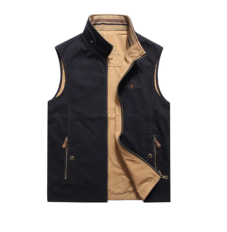 Двусторонняя одежда для улицы Мужская военная жилет армейский тактический с