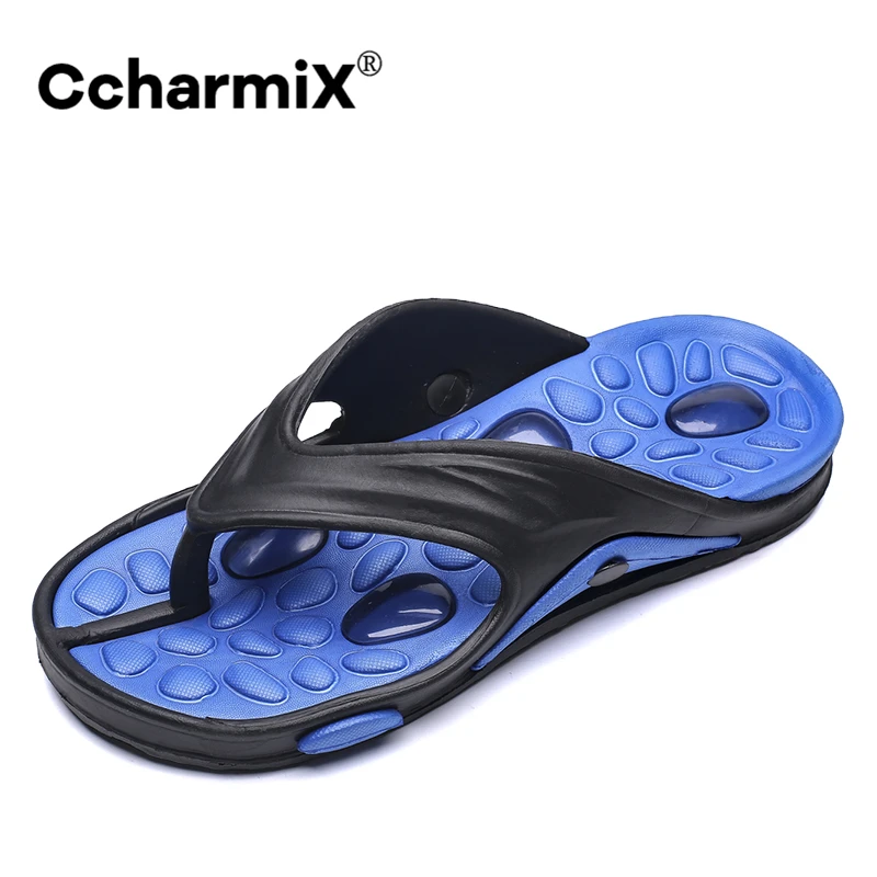 Красивые шлепанцы CcharmiX Мужская обувь для душа высококачественные уличные