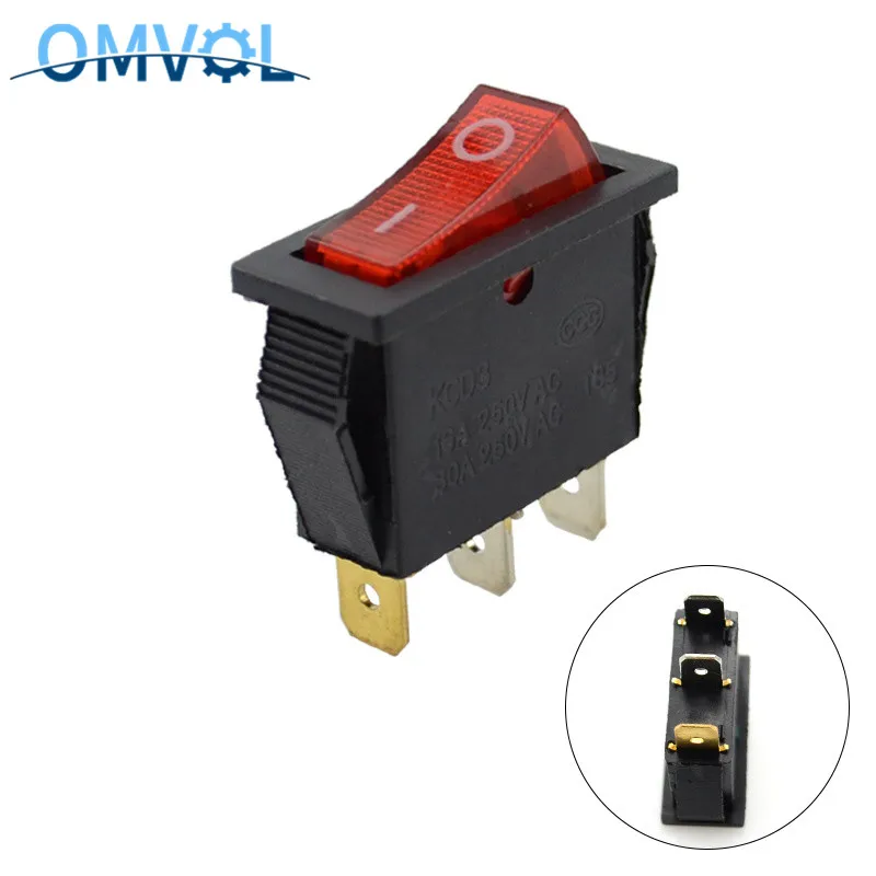 KCD3 клавишный переключатель вкл./выкл. 2-позиционный/3-позиционный ВКЛ./ВЫКЛ.