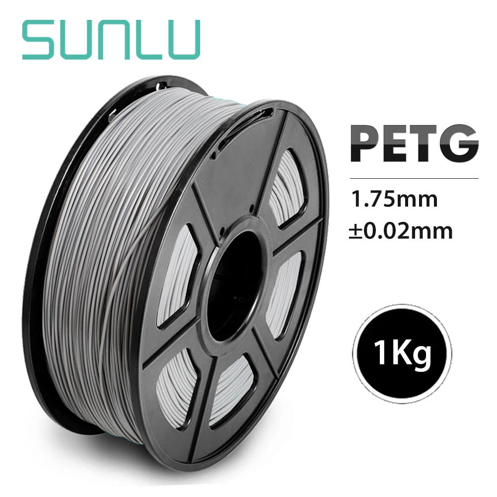 Нить для 3d принтера PETG, 1,75 мм, Просвечивающая, 3D нить PETG, допустимая погрешность+/-0,02 мм, подходит для печати, форма лампы 1 кг
