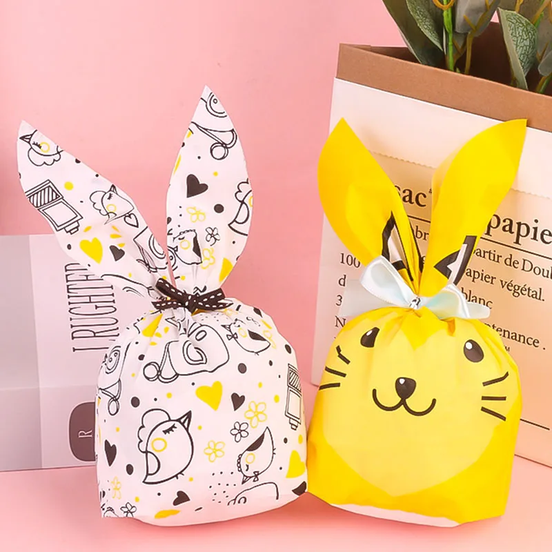 

50PCS Candy Cookies Gift Packaging Bags Snack Biscuit Baking Package Wedding Birthday Party Decoration Gifts Bag Present