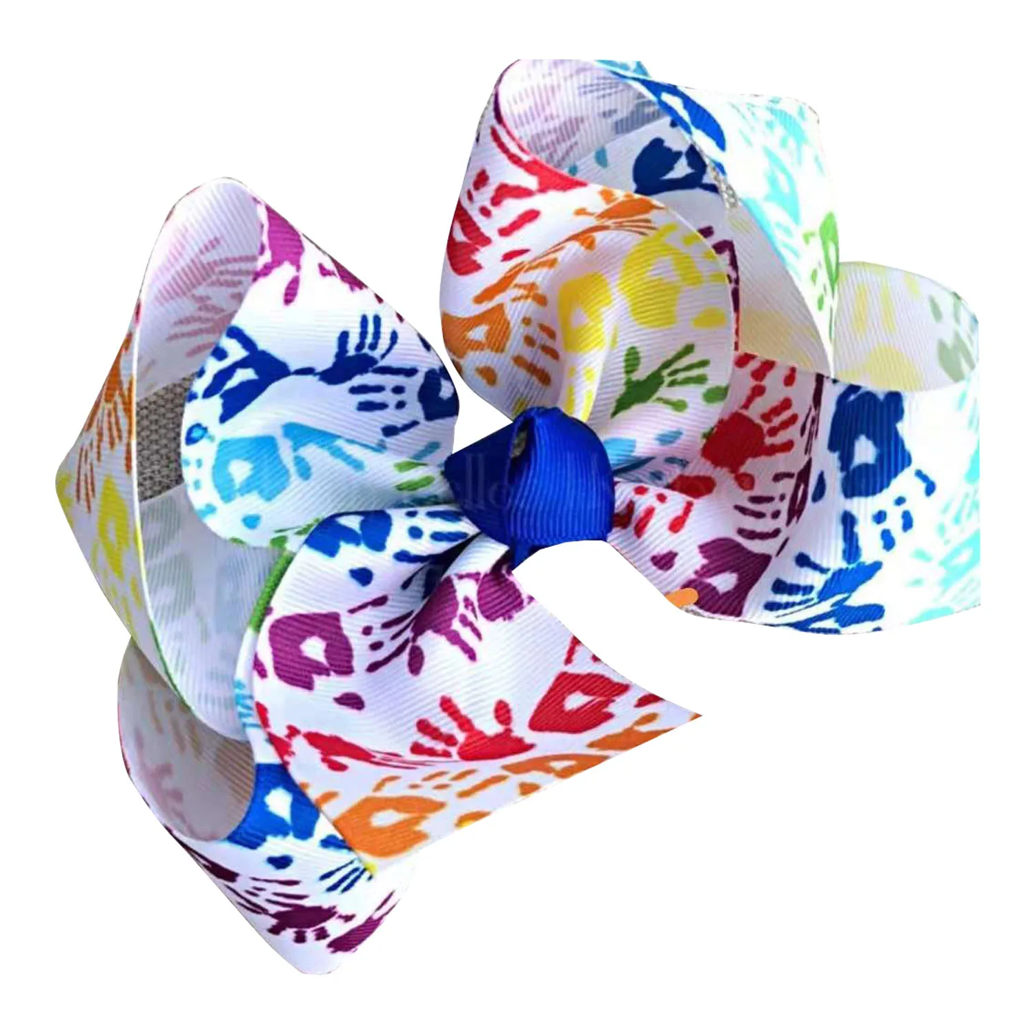 Новинка 7 дюймов банты для волос арбуз авокадо кактус бант заколка девочек