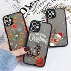 Рождественские подарки, чехол для Xiaomi Redmi Note 9S 9 Prime 8 7 10 Pro Max Mi 9T 11 Ultra 10T Pro Lite Poco X3 NFC F3, жесткий матовый чехол