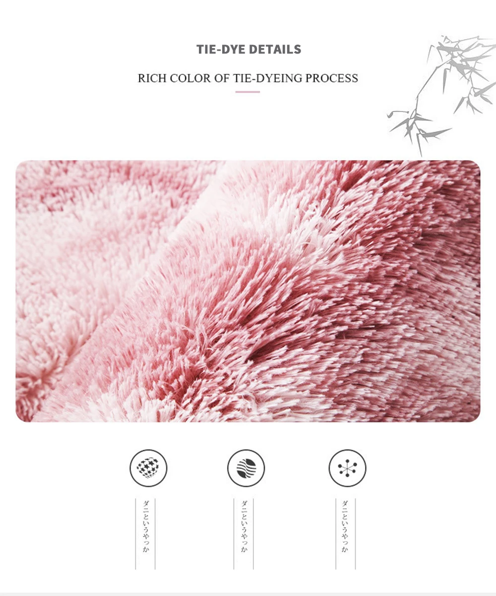 Серый круглый ковер с завязкой окрашенные плюшевые мягкие коврики для гостиной