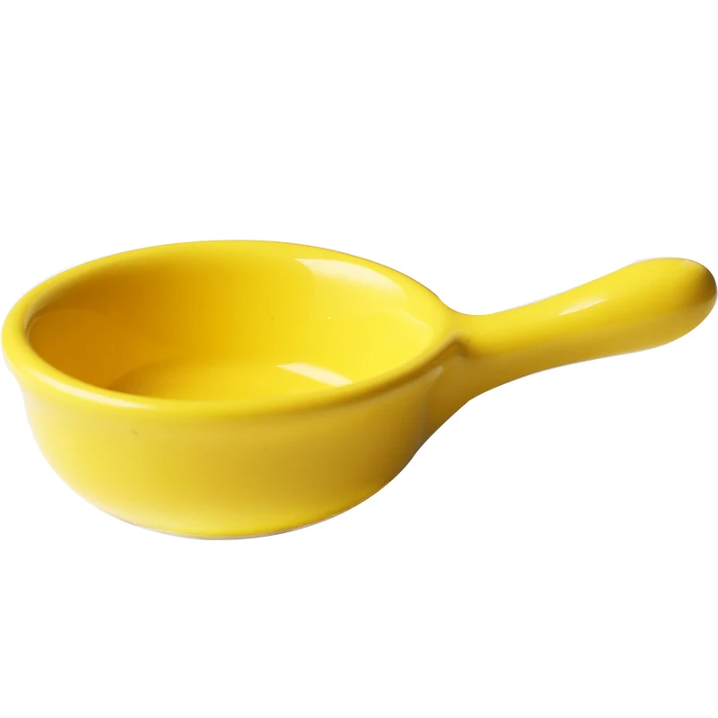

Ceramic Sauce Dishes Colorful Mini Bowl Set Ketchup Soy Sauce Dish Condiment Plate Stackable Ramekins With Handle Dessert Bowls