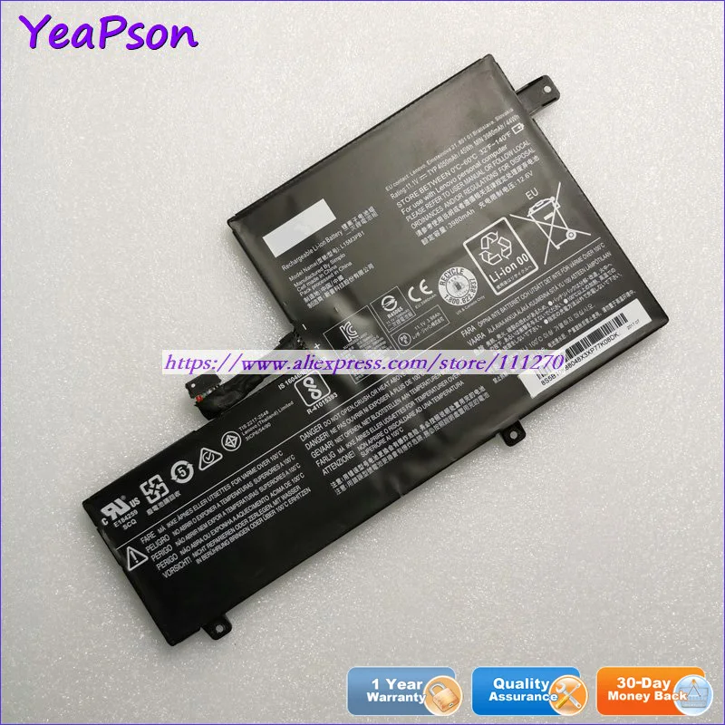 Подлинная батарея Yeapson L15M3PB1 L15L3PB1 11 1 V 4050mAh для ноутбука Lenovo IdeaPad N22 N22-20 | Компьютеры