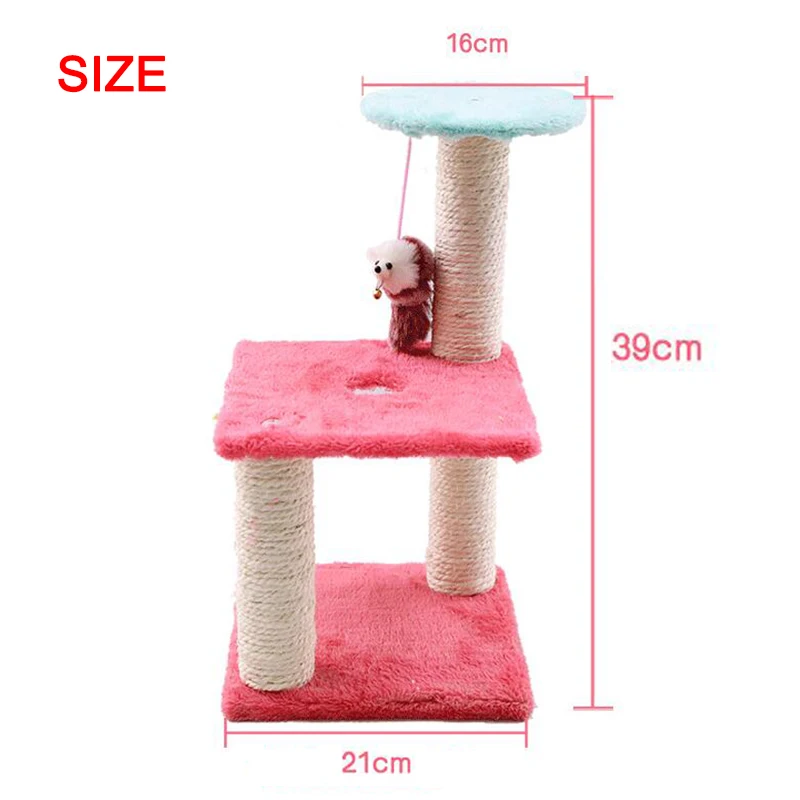 Съемная Когтеточка для кошек с рамой скалолазания игрушка прыжков товары