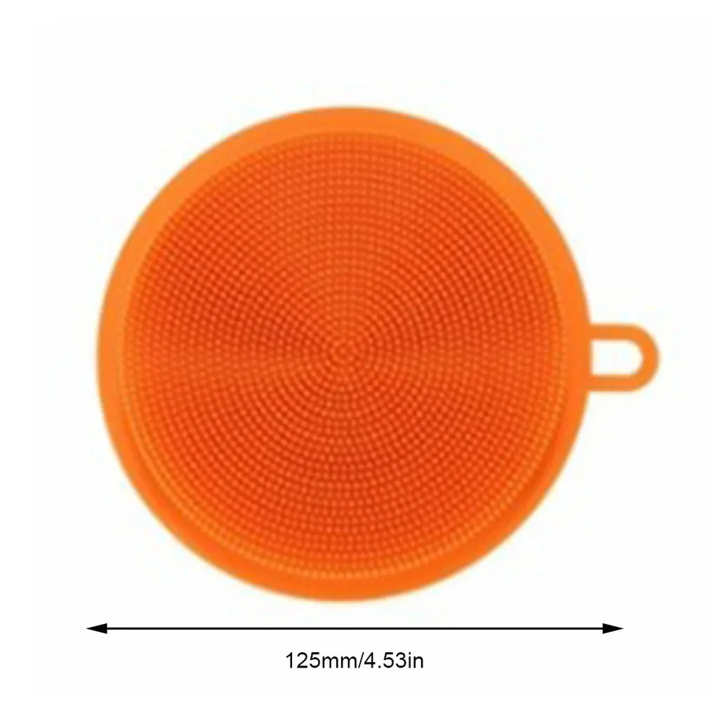 Кухонная Чистящая Щетка силиконовая щетка для мытья посуды сковорода губка