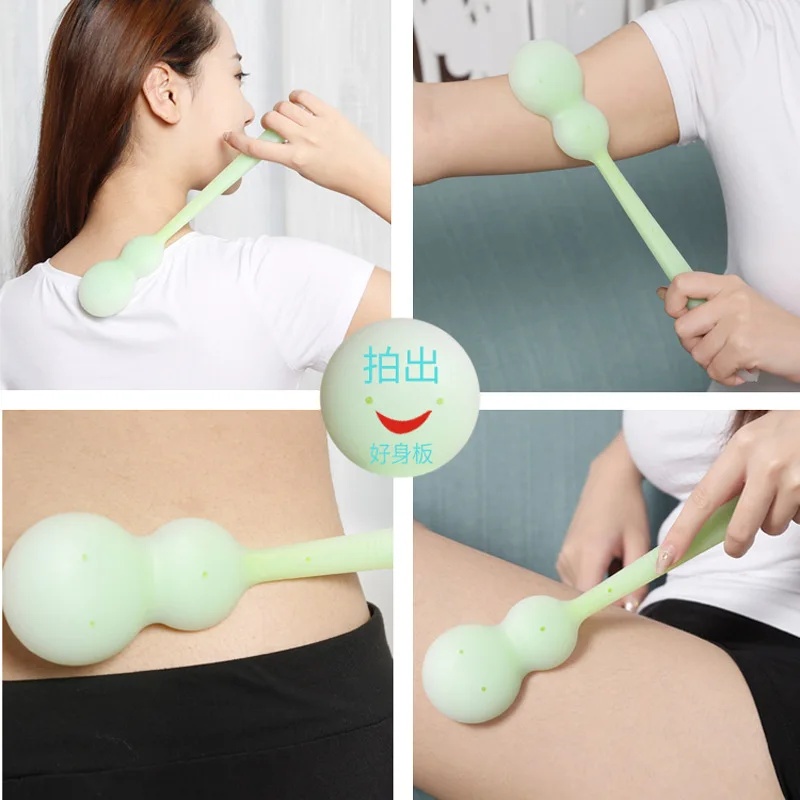 

Clap Board Meridian Pat Health Preservation Palm Back Massager Silicone Fitness Massage Stick Health Care Massage Tools