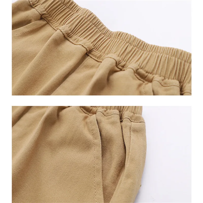 

Kids Casual Sport Cargo Pants for Boys Fashion Designer Child Cotton Sweatpants Teens Boy Black Khaki Army Green Sport-Pants