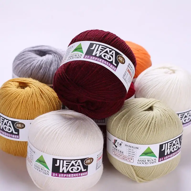 

500g 100% Wool Yarn Mongolian Soft Cashmere Yarns Hand-knitted Knitting Crochet Yarn for Scarf Baby Knit Best Quality yarn AQ312
