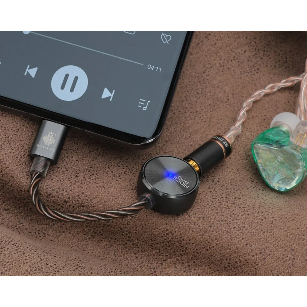 Ультрапортативный ЦАП Hidizs S3 PRO USB C Type-C на 3 5 мм Hi-Res усилитель поддержка микрофона