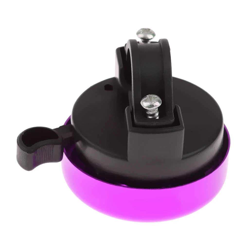 Детский велосипедный Звонок для взрослых фиолетовый мальчиков и