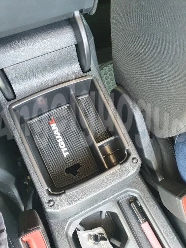 

For Volkswagen Tiguan mk2 car armrest center storage box container glove storage box 2016 2017 2018 2019 accessories