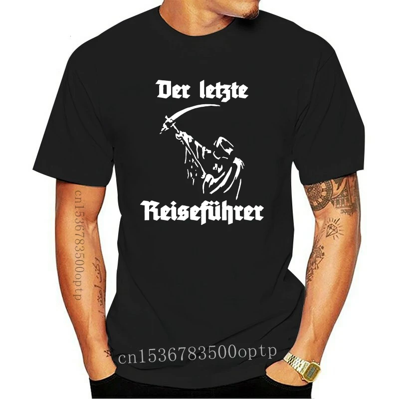New Der letzte Reisefuhrer Sensenmann Tod sterben Leiche Gothic Fun - T Shirt