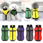 Теплая хлопковая пуховая куртка для маленьких собак, зимняя одежда для щенков, кошек и собак, пальто шнауцера из Мальты, одежда для собаки