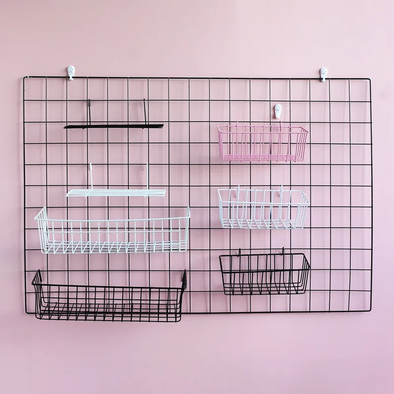 Сетчатая подвесная корзина для кухни ванной комнаты органайзер туалетных