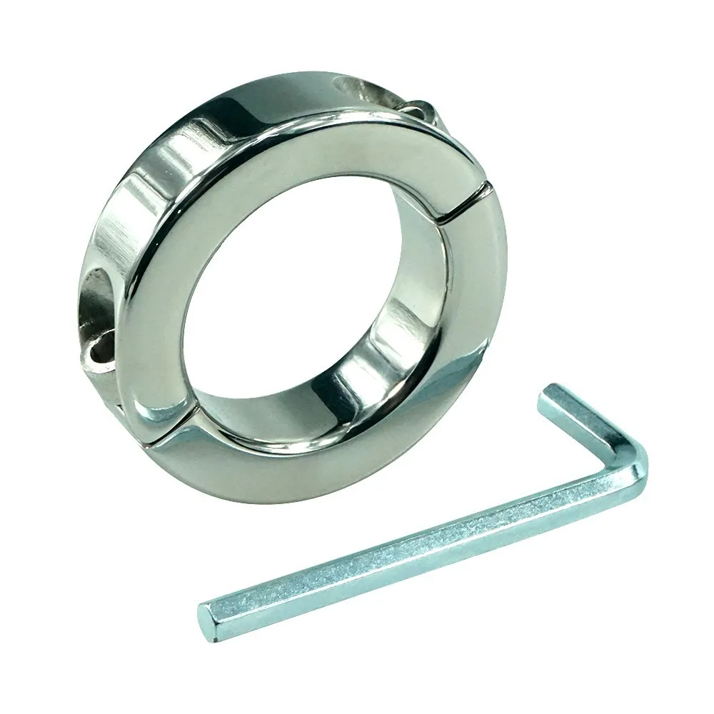 Пояс верности для яиц и кольцо на пенис из нержавеющей стали 37 мм задержки весны