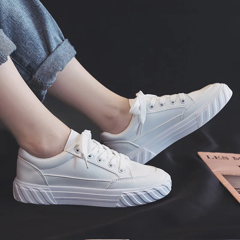 Бежевые кожаные туфли мужские повседневные кроссовки унисекс 2020